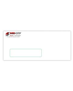 Mid-City Electric - #10 Window Envelope with Security Tint on Inside - (7500)