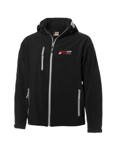 Clique - Serac Stretch Softshell Hooded Full-zip Jacket
