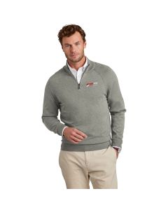 Brooks Brothers - Cotton Stretch 1/4-Zip Sweater