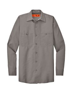 Red Kap Long Sleeve Industrial Work Shirt